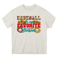 Cream baseball is my favorite season Heavy Core Tee - BundleAndBundleShop