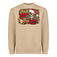 This Is As Merry As I Get Skull Heavyweight Sweatshirt | Teevron