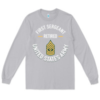 Moon Dust first sergeant 1sg retired army military retirement gifts long sleeve Long Sleeve Tee - lanVoArt