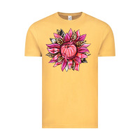 Vintage Mustard breast cancer sunflower Vintage Tee - texasbilliewilder