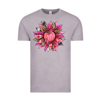 Vintage Zinc breast cancer sunflower Vintage Tee - texasbilliewilder
