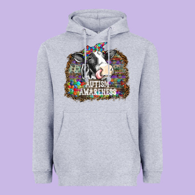 Autism Awareness2 Heavyweight Hoodie Designed By Sublimationcraftshop