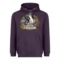 Plum autism awareness2 Heavyweight Hoodie - SublimationCraftShop