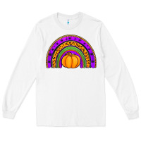 White halloween rainbow Long Sleeve Tee - Jasminsmagicworld