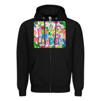 Black Lets Get Loaded Mouse Pad Zipper Hoodie - CowhideDigitalArt