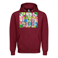 Burgundy Lets Get Loaded Mouse Pad Zipper Hoodie - CowhideDigitalArt