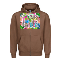 Chestnut Lets Get Loaded Mouse Pad Zipper Hoodie - CowhideDigitalArt