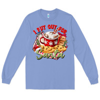 Colony Blue i put out for santa Long Sleeve Tee - CowGirlArtShop