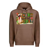 Chestnut Warm And Cozy Penguin Premium Hoodie - FaDigitalArtStudio