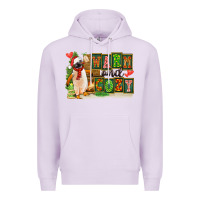 Lilac Warm And Cozy Penguin Premium Hoodie - FaDigitalArtStudio
