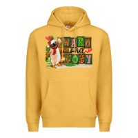 Mustard Warm And Cozy Penguin Premium Hoodie - FaDigitalArtStudio