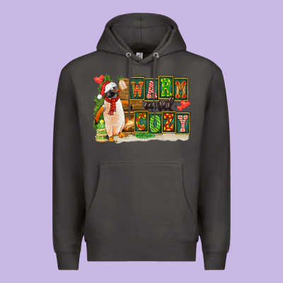 Warm And Cozy Penguin Premium Hoodie Designed By Fadigitalartstudio