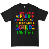Black it takes a special paraprofessional to hear what a Premium Tee - Artiststas