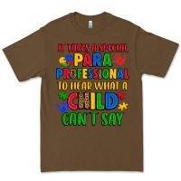 Cacao it takes a special paraprofessional to hear what a Premium Tee - Artiststas
