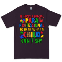 Plum it takes a special paraprofessional to hear what a Premium Tee - Artiststas
