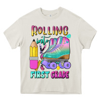 Cream rolling into first grade Heavy Core Tee - BundleAndBundleShop