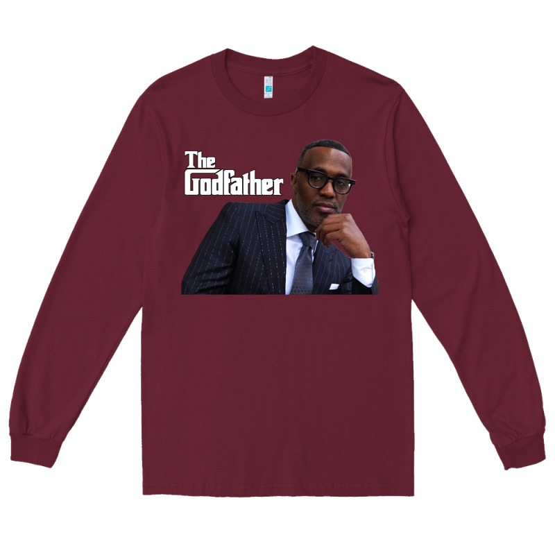 Kevin Samuels   The Godfather   Memorial Shirt Rip To The Legend! Long Sleeve Tee by lanVoArt | Teevron
