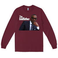 Burgundy kevin samuels   the godfather   memorial shirt rip to the legend! Long Sleeve Tee - lanVoArt