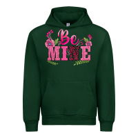 Forest Green walentine's day be mine Urban Hoodie - BarkalooDesign