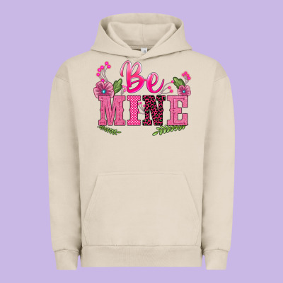 Walentine's Day Be Mine Urban Hoodie Designed By Barkaloodesign