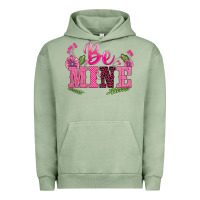 Pigment Oil Green walentine's day be mine Urban Hoodie - BarkalooDesign