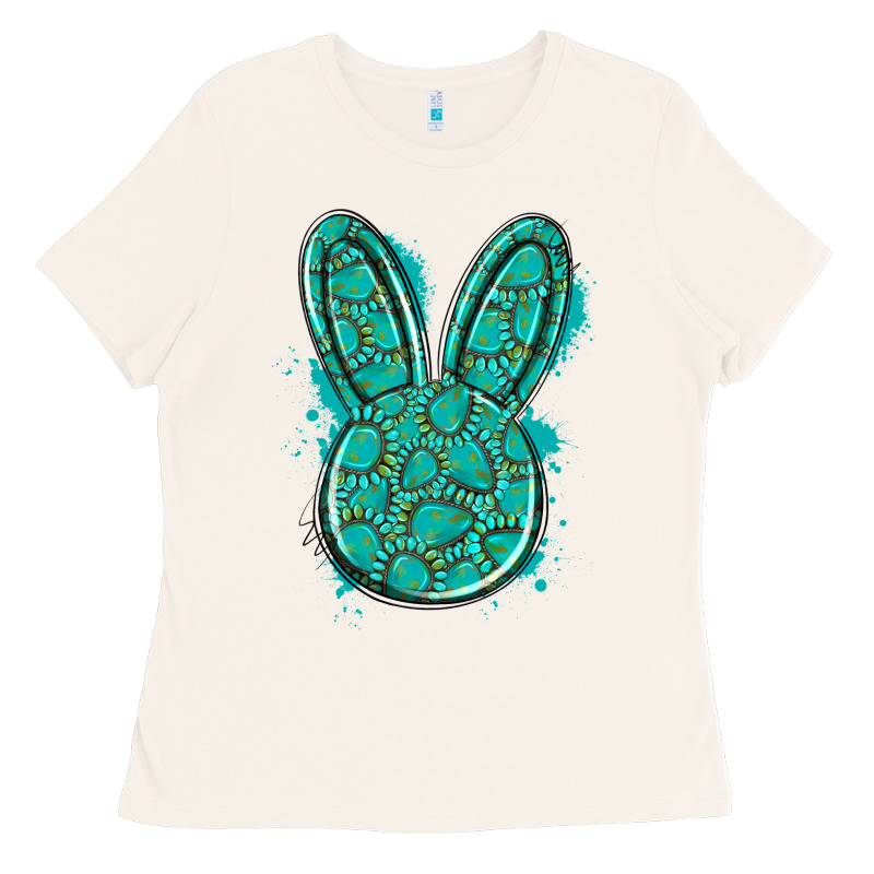 Gemstone Rabbit Ladies Tee by Artiststas | Teevron