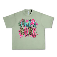 Oil Green Find a cure Cancer Awareness Urban Heavy Tee - HowdyJamesFarm