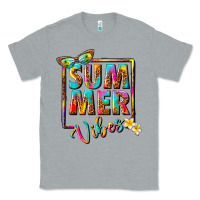 Heather Grey summer vibes Classic Tee - NancyCooperArtShop