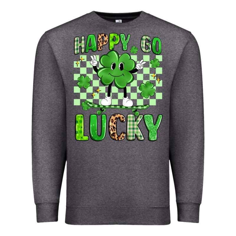 Happy Go Lucky Premium Sweatshirt by Artiststas | Teevron