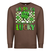 Chestnut happy go lucky Premium Sweatshirt - Artiststas