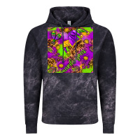 Cloud Black Mardi Gras and jester hat seamless pattern Vintage Hoodie - HowdyJamesFarm