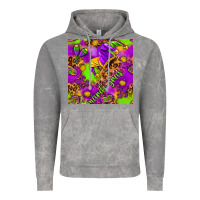 Cloud Rock Mardi Gras and jester hat seamless pattern Vintage Hoodie - HowdyJamesFarm