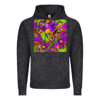 Vintage Arctic Mardi Gras and jester hat seamless pattern Vintage Hoodie - HowdyJamesFarm