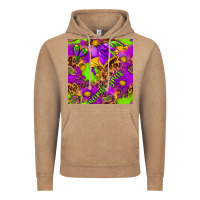 Mardi Gras And Jester Hat Seamless Pattern Vintage Hoodie | Teevron