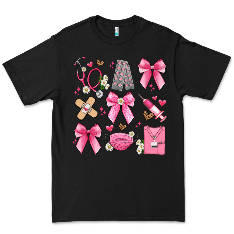 Coquette Bow Nurse Premium Tee by Artiststas | Teevron