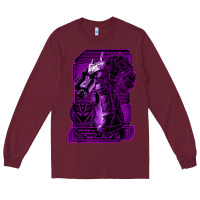 Burgundy transformers  war for cybertron megatron Long Sleeve Tee - lanVoArt
