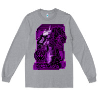 Heather Grey transformers  war for cybertron megatron Long Sleeve Tee - lanVoArt