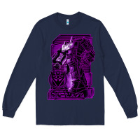 Navy transformers  war for cybertron megatron Long Sleeve Tee - lanVoArt