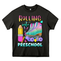 Asphalt rolling into preschool Heavy Core Tee - BundleAndBundleShop