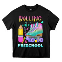 Black rolling into preschool Heavy Core Tee - BundleAndBundleShop