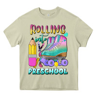 Mossy rolling into preschool Heavy Core Tee - BundleAndBundleShop