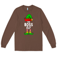 Chestnut Boss Elf Matching Family Christmas Long Sleeve Tee - lanVoArt