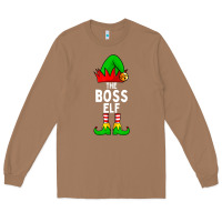 Toasted Coconut Boss Elf Matching Family Christmas Long Sleeve Tee - lanVoArt