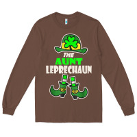 Chestnut funny the aunt irish leprechaun st patricks day gift t shirt Long Sleeve Tee - lanVoArt