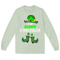 Matcha funny the aunt irish leprechaun st patricks day gift t shirt Long Sleeve Tee - lanVoArt