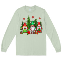 Matcha christmas gnomies Long Sleeve Tee - CowGirlArtShop