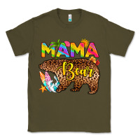 Army Green mama bear summer Classic Tee - RanaPortraitStore