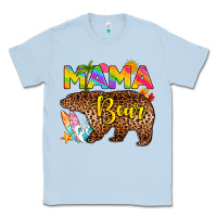 Dusty Blue mama bear summer Classic Tee - RanaPortraitStore