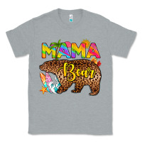 Heather Grey mama bear summer Classic Tee - RanaPortraitStore