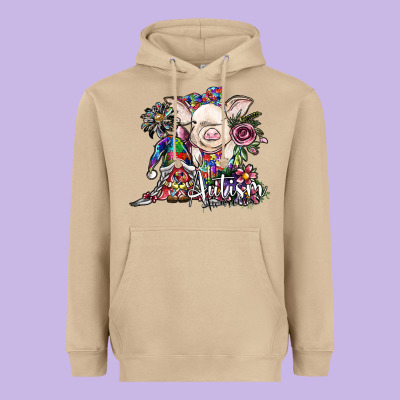 Autism Awareness3 Heavyweight Hoodie Designed By Sublimationcraftshop
